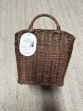 Threshold | Accents | New Threshold Handcrafted Brown Woven Rattan ...
